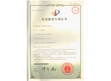 肺利宝专利证书